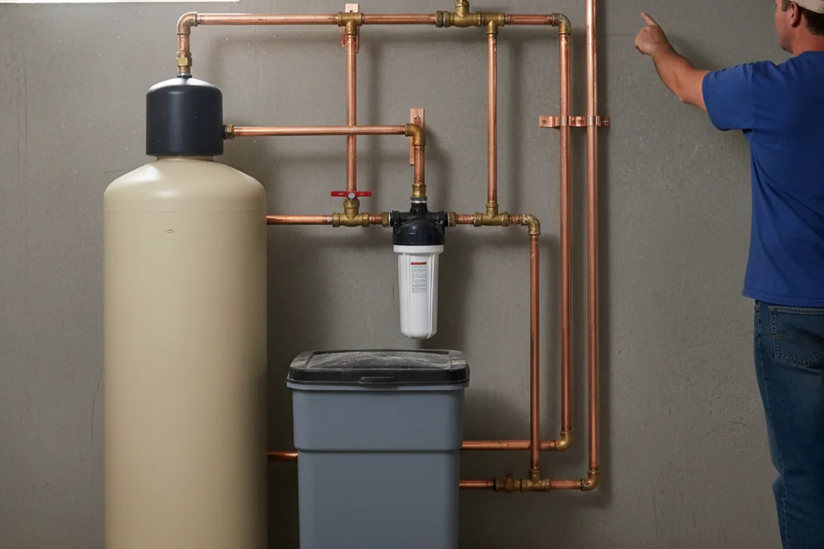 Whole-house water treatment system installed in Hobgood